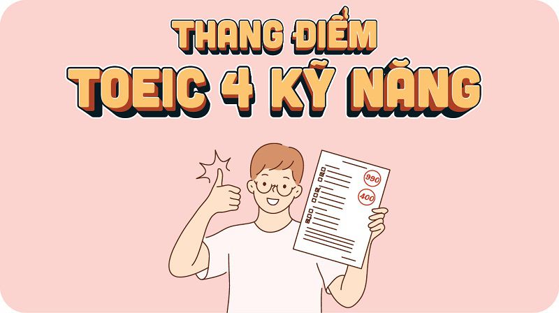 Tổng quan về bài thi TOEIC 4 kỹ năng hiện nay